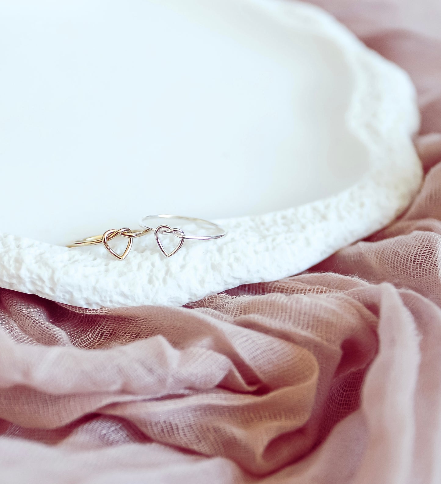 Heart Knot Ring