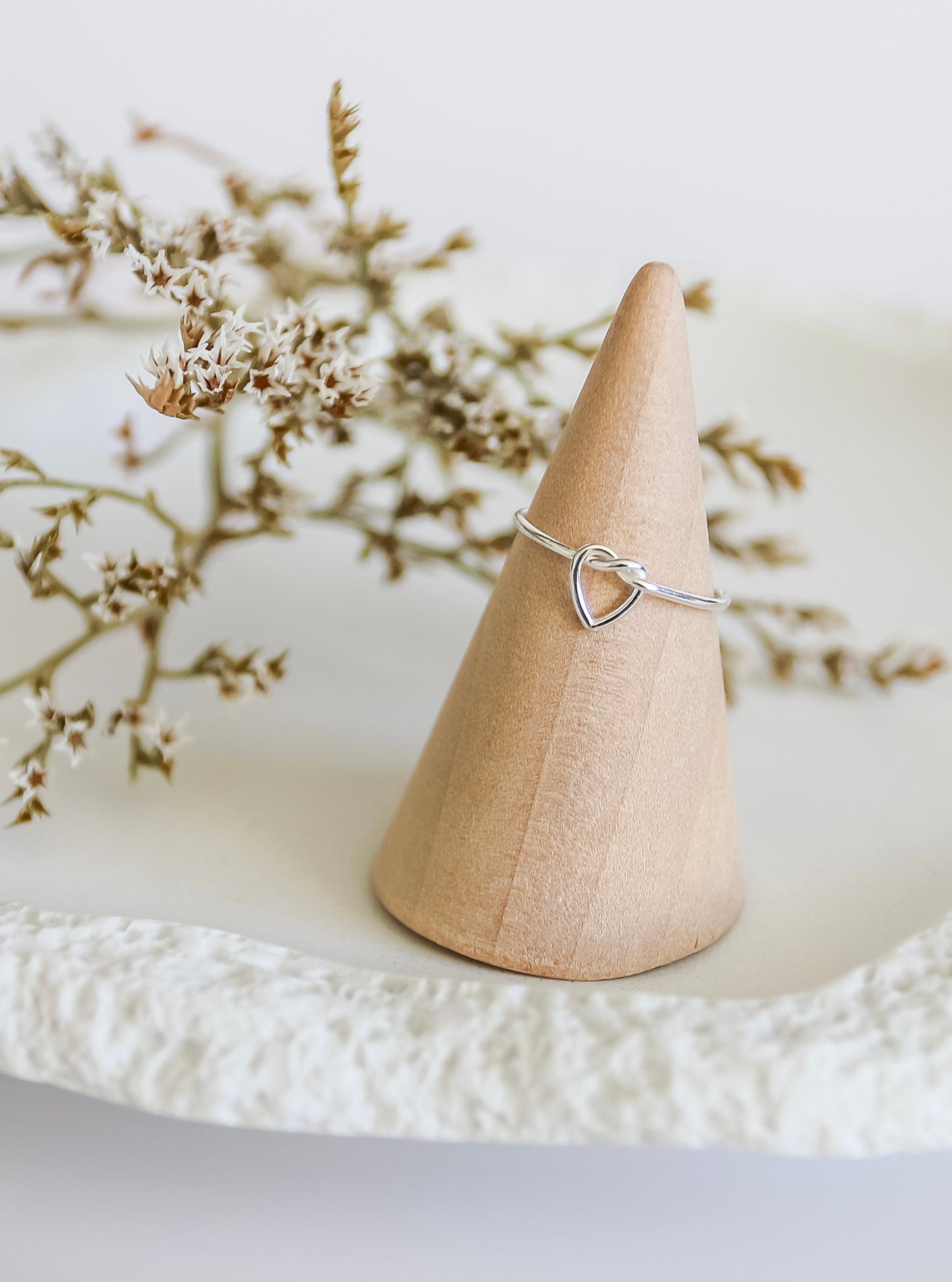 Heart Knot Ring