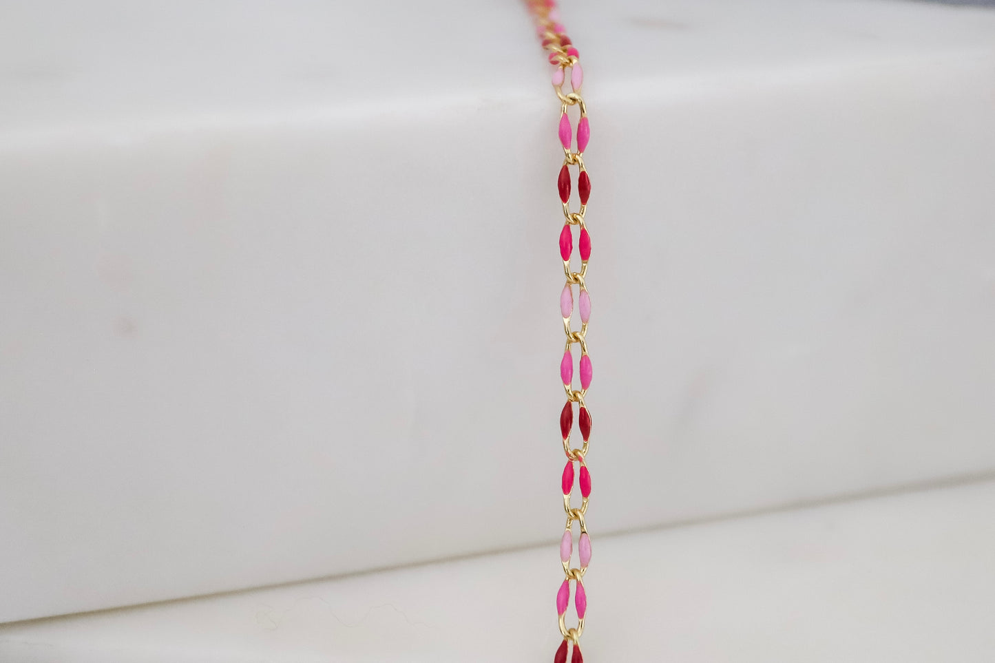 Plated Enamel Chain - Lover