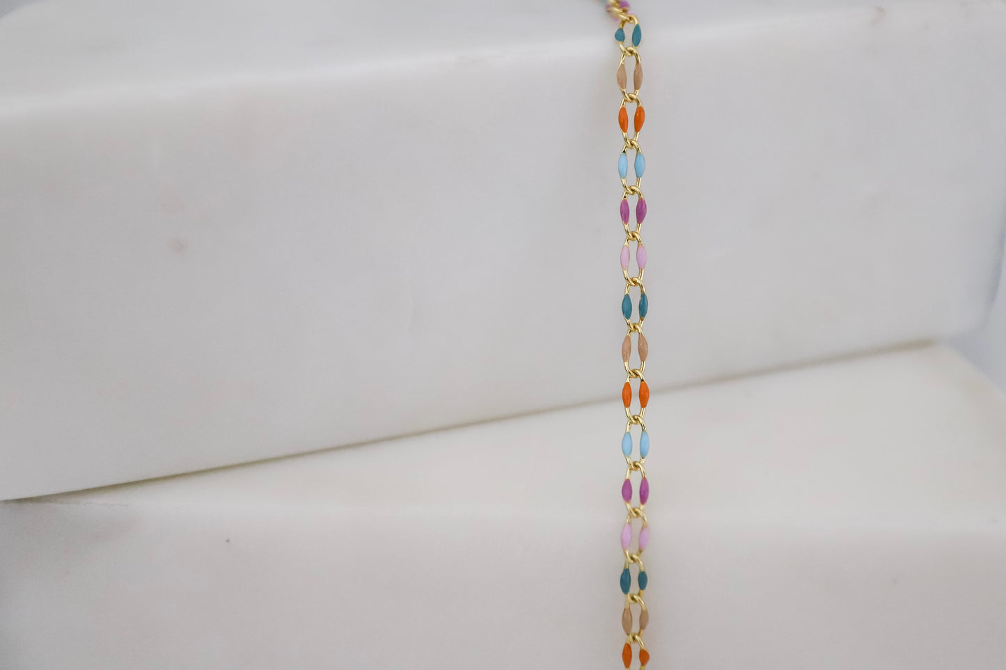Plated Enamel Chain - Summer’s End