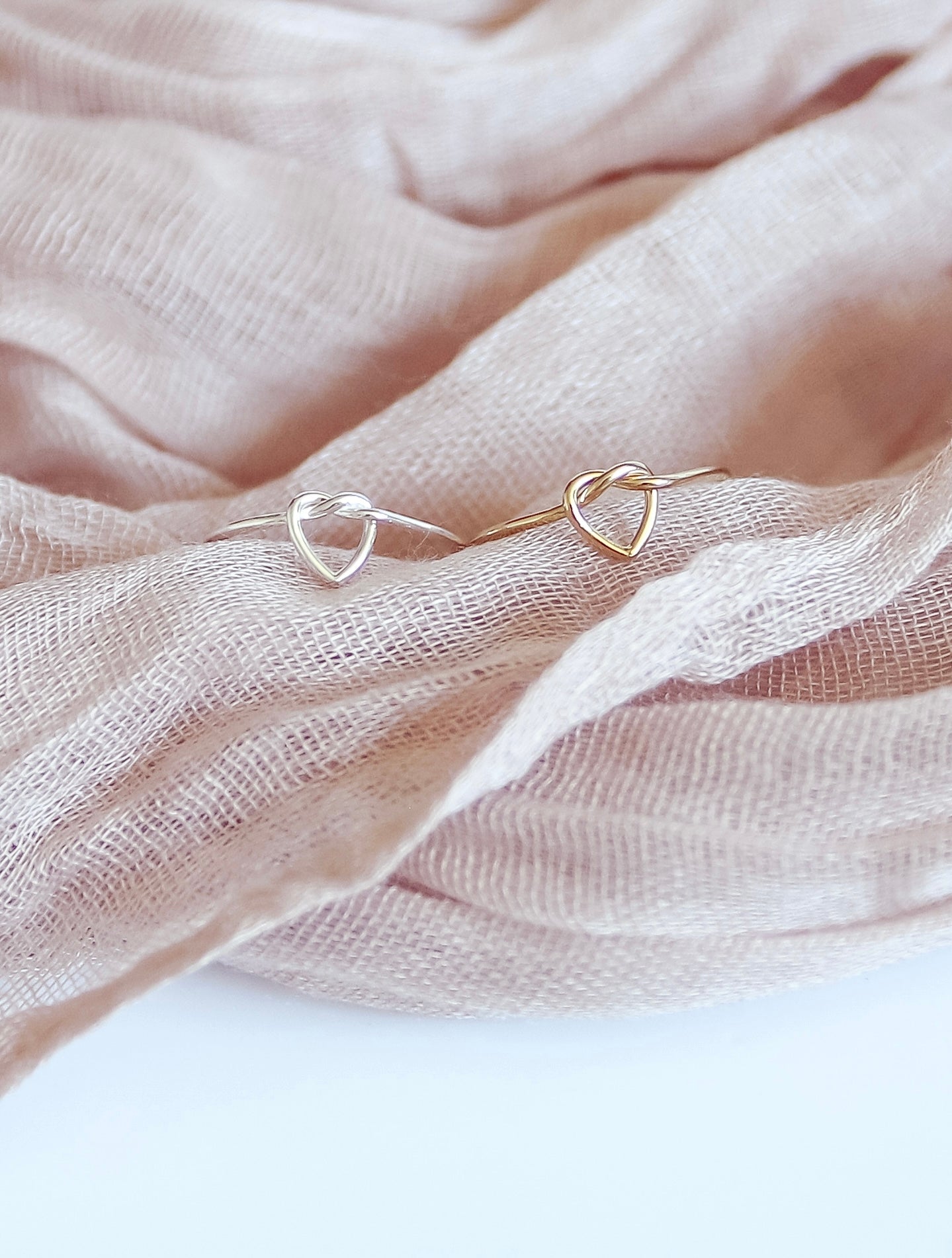 Heart Knot Ring