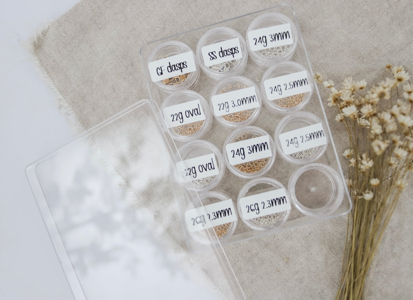 Jump Ring/Charm Storage Container