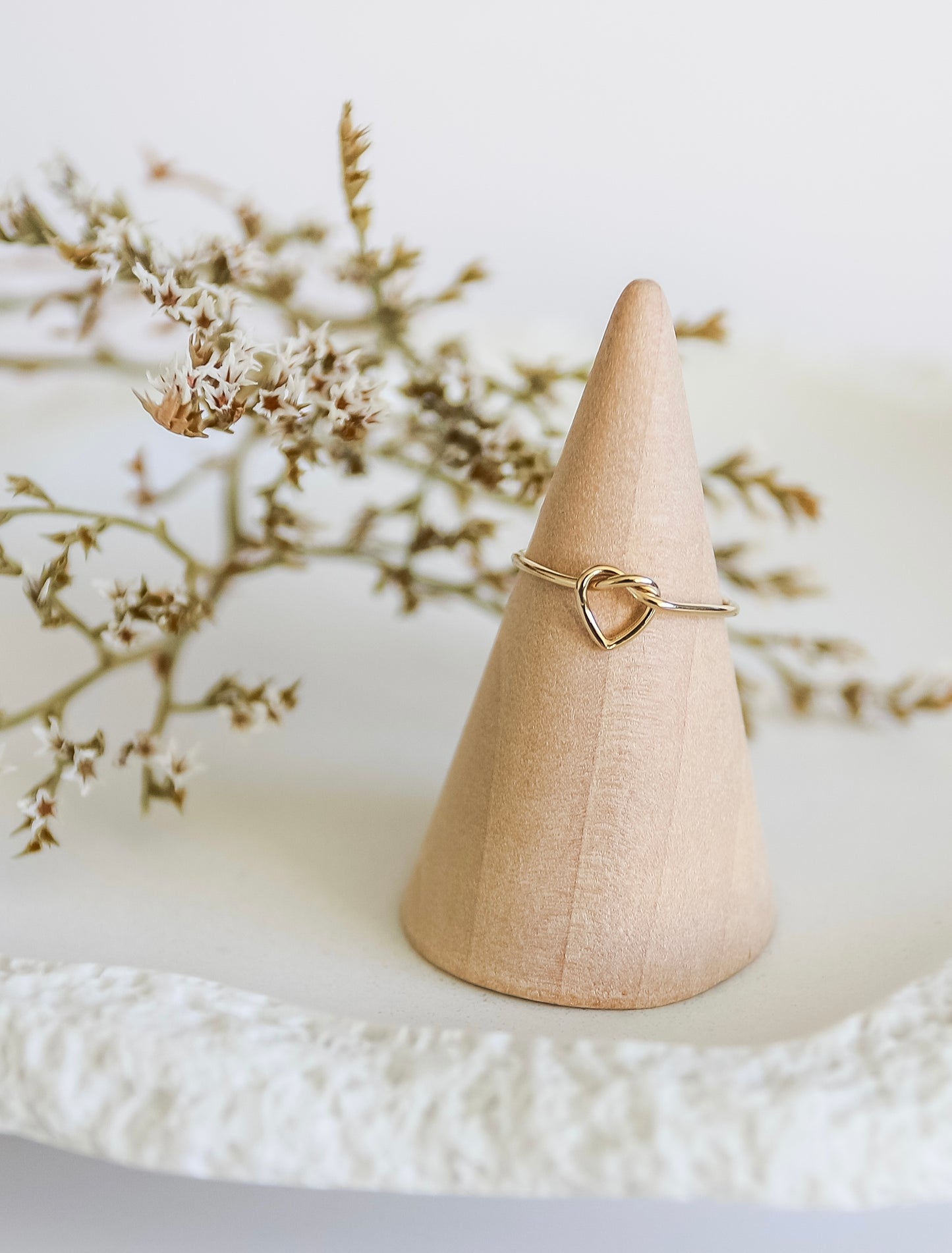 Heart Knot Ring