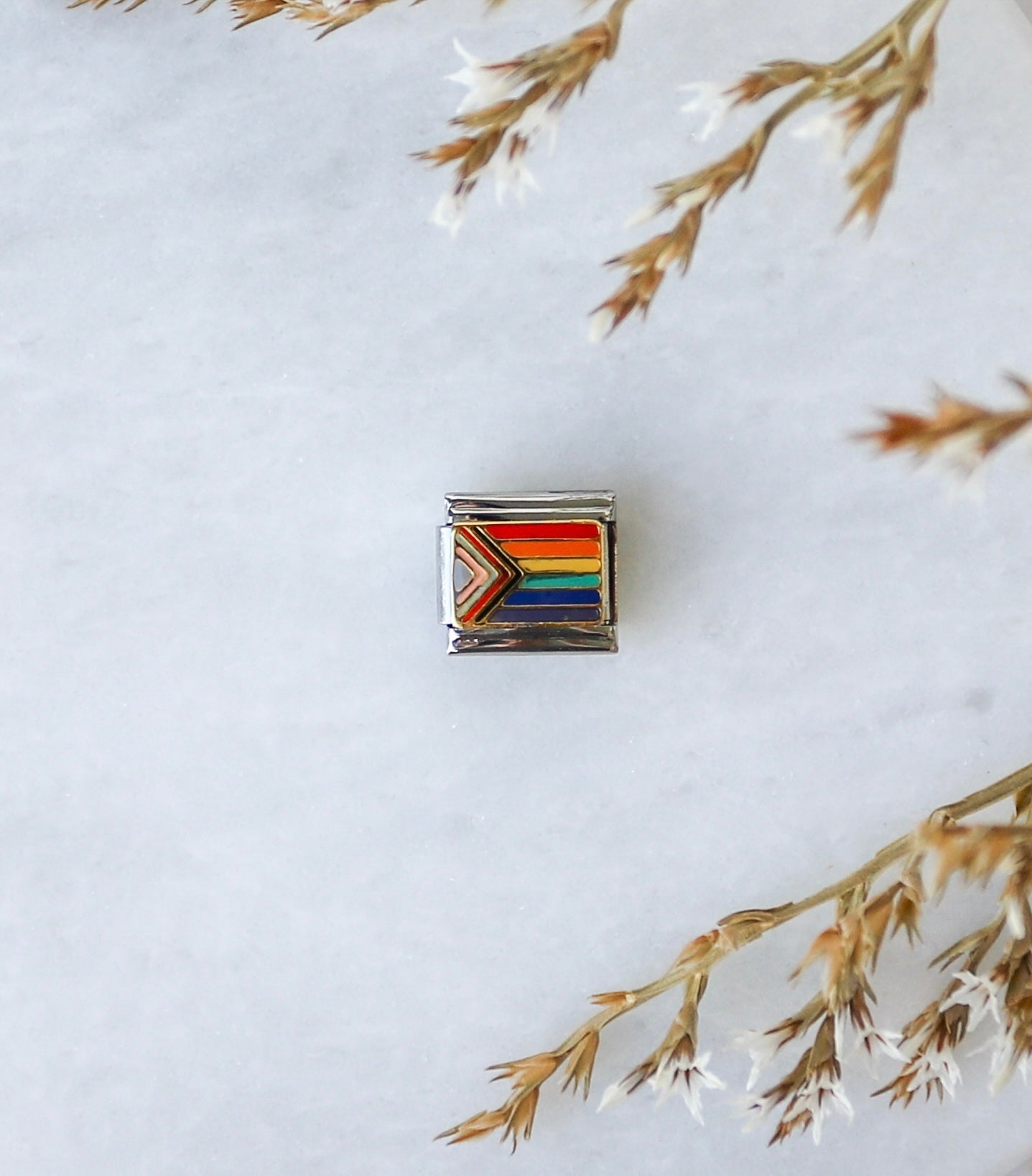 Italian Charm - LGBTQ+ Flag