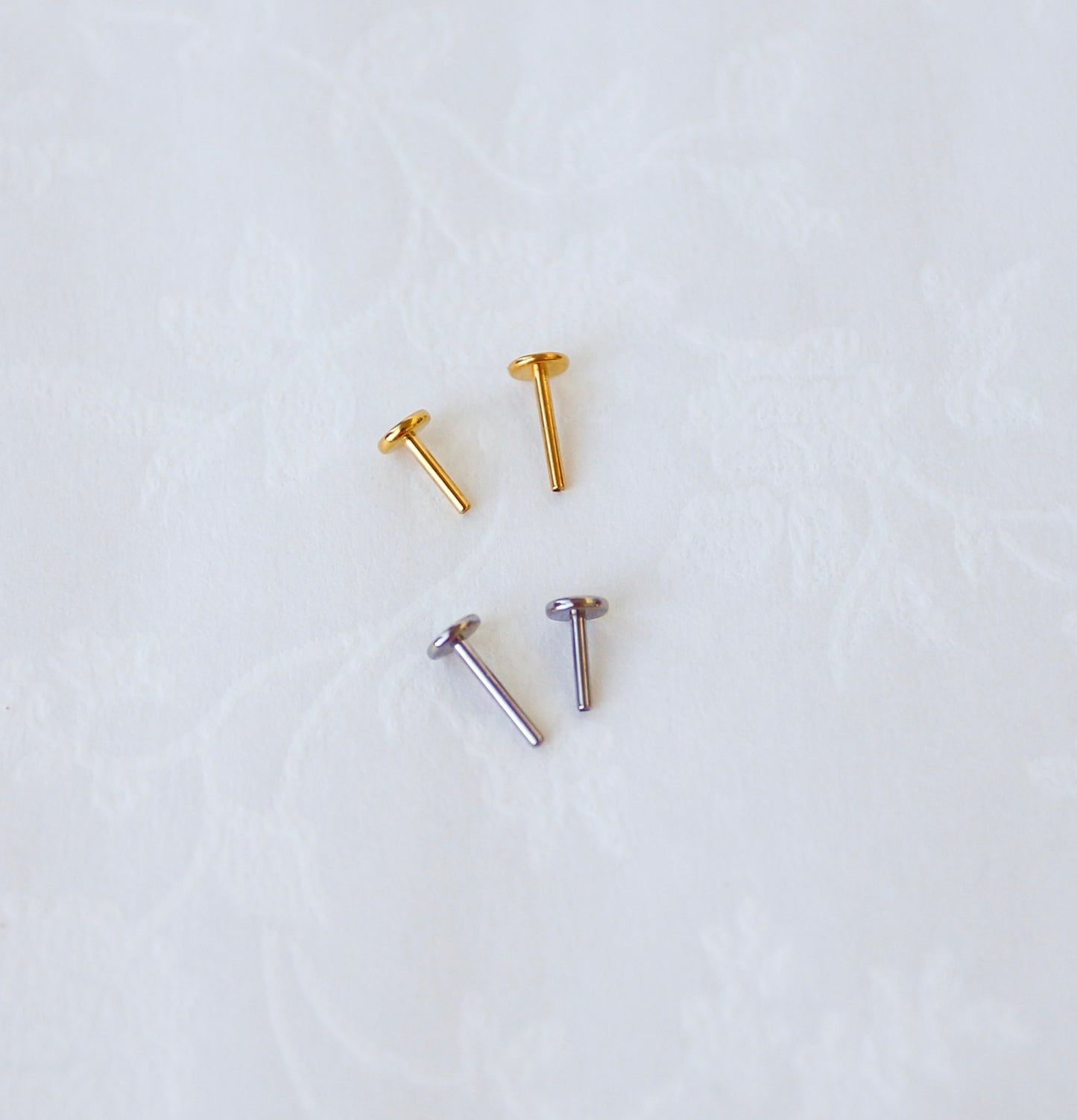 Earring Post 18g 8mm