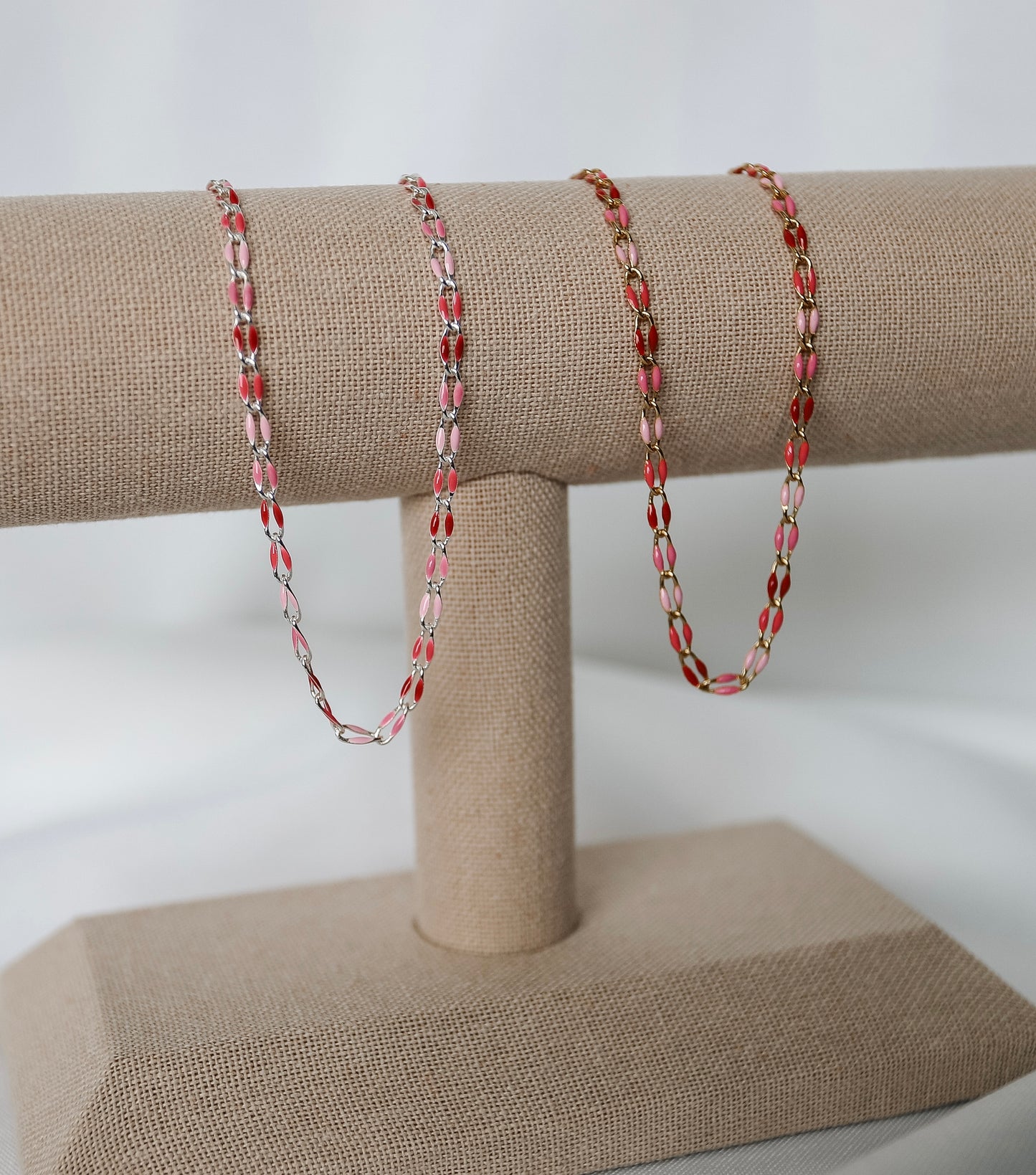 Plated Enamel Chain - Lover