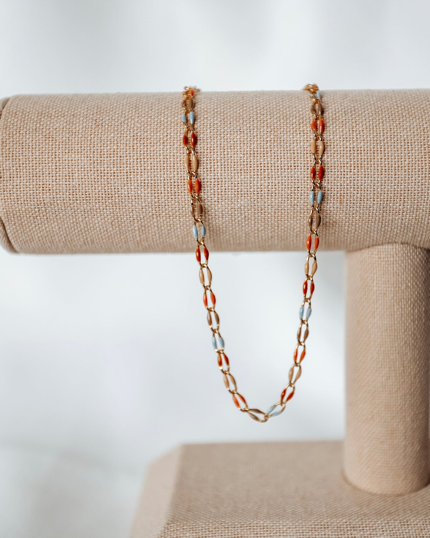 Plated Enamel Chain - Equinox
