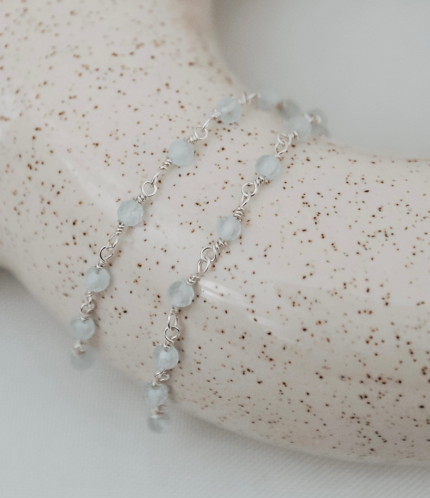 Aquamarine Rosary Chain