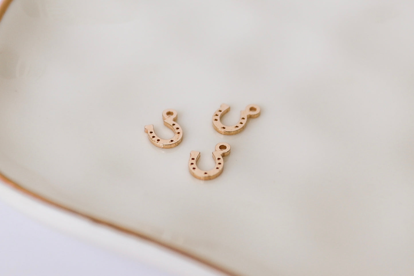 Tiny Horseshoe Charm