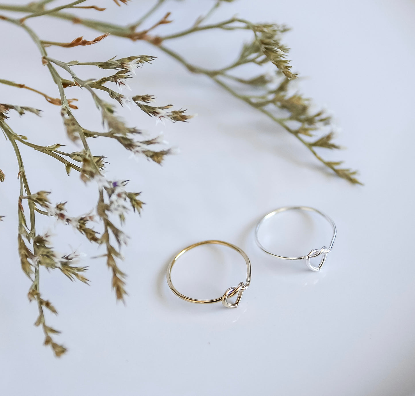 Heart Knot Ring