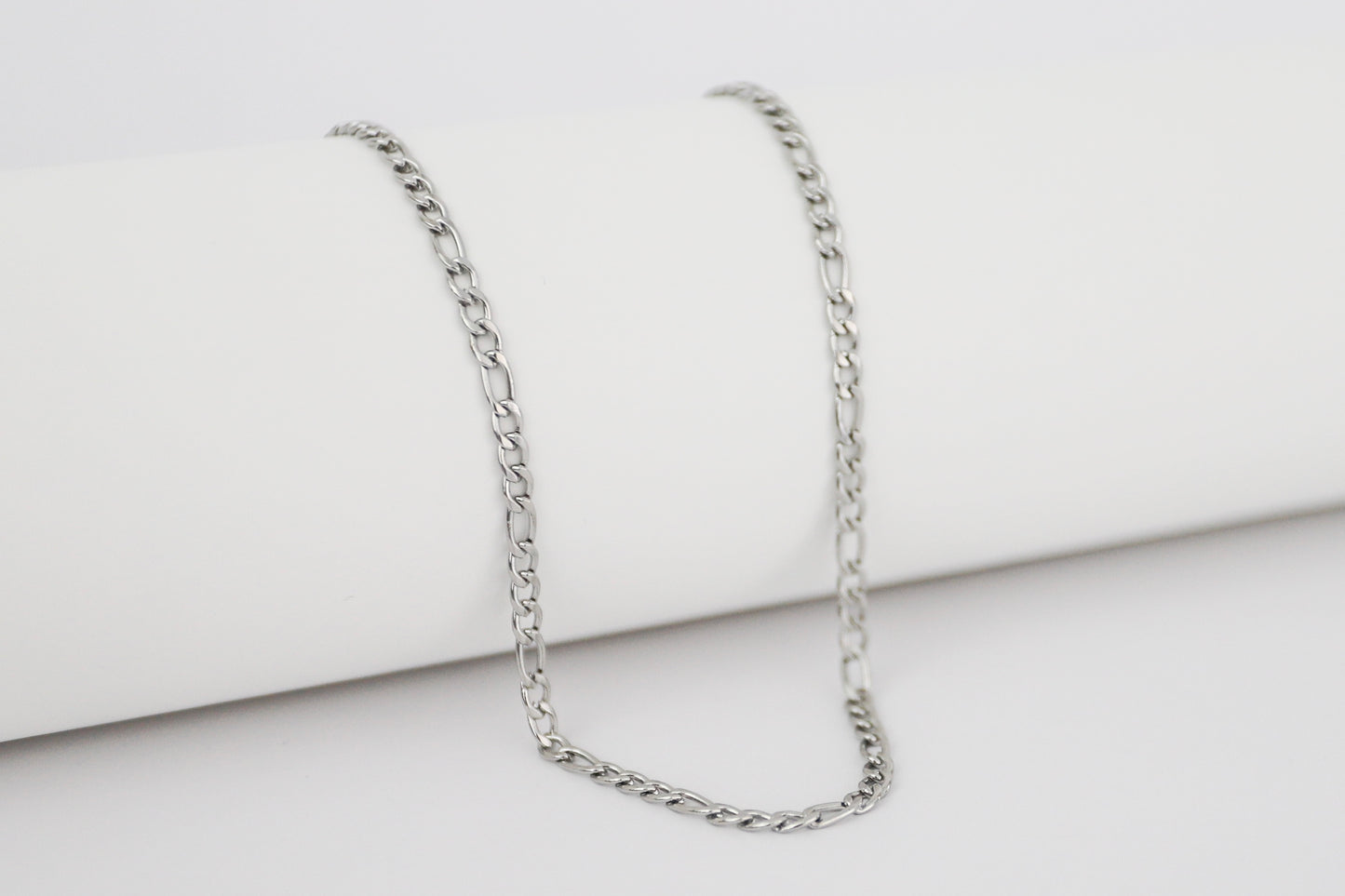 3mm 3+1 Figaro Stainless Steel Chain