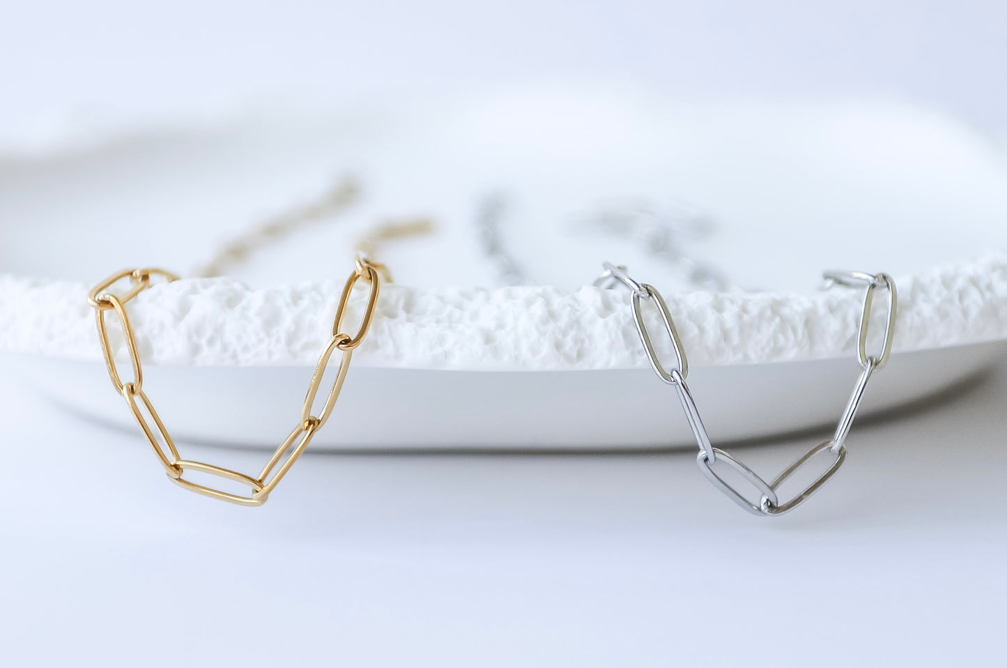 Paperclip Stainless Steel Chain