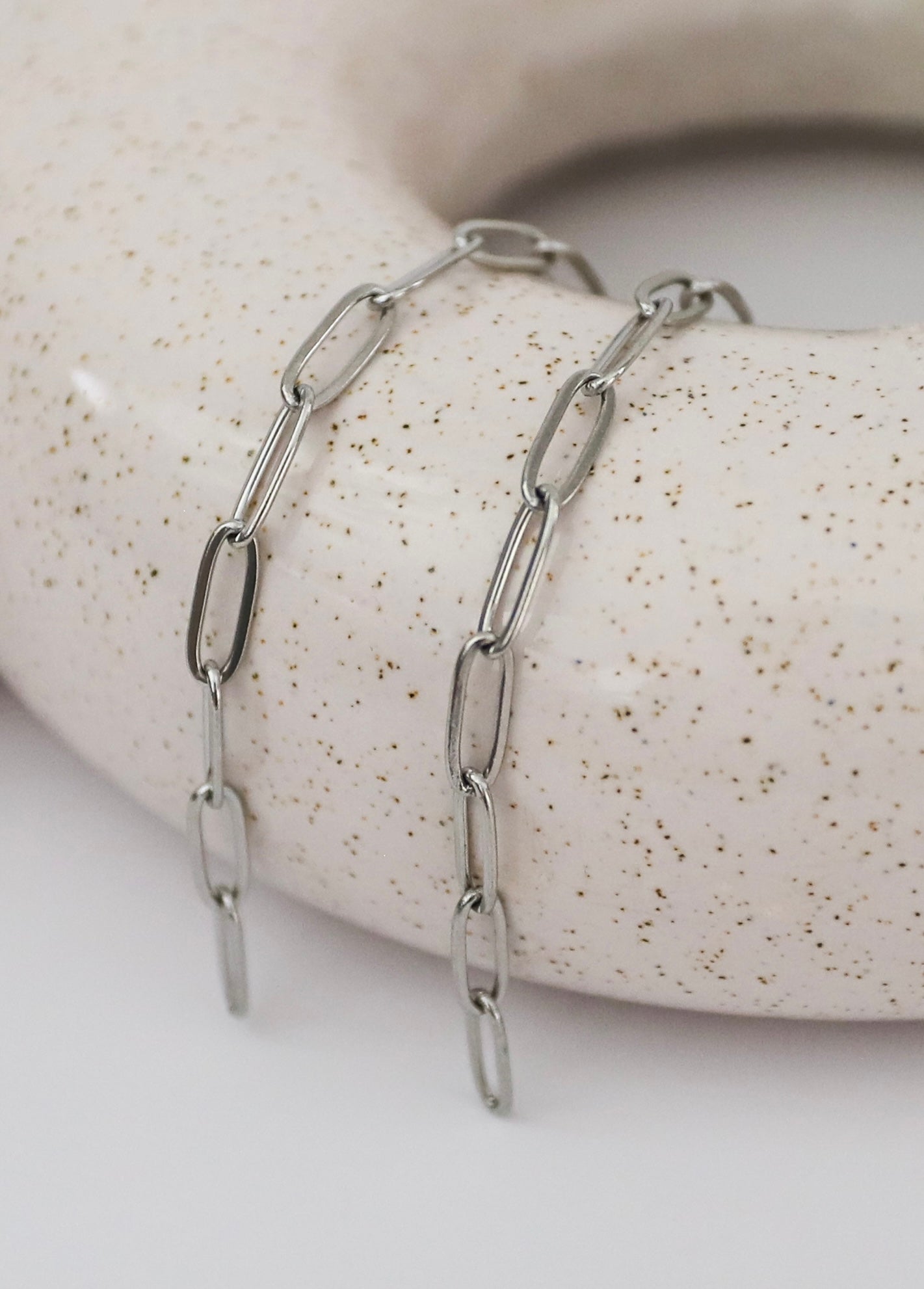 Paperclip Stainless Steel Chain