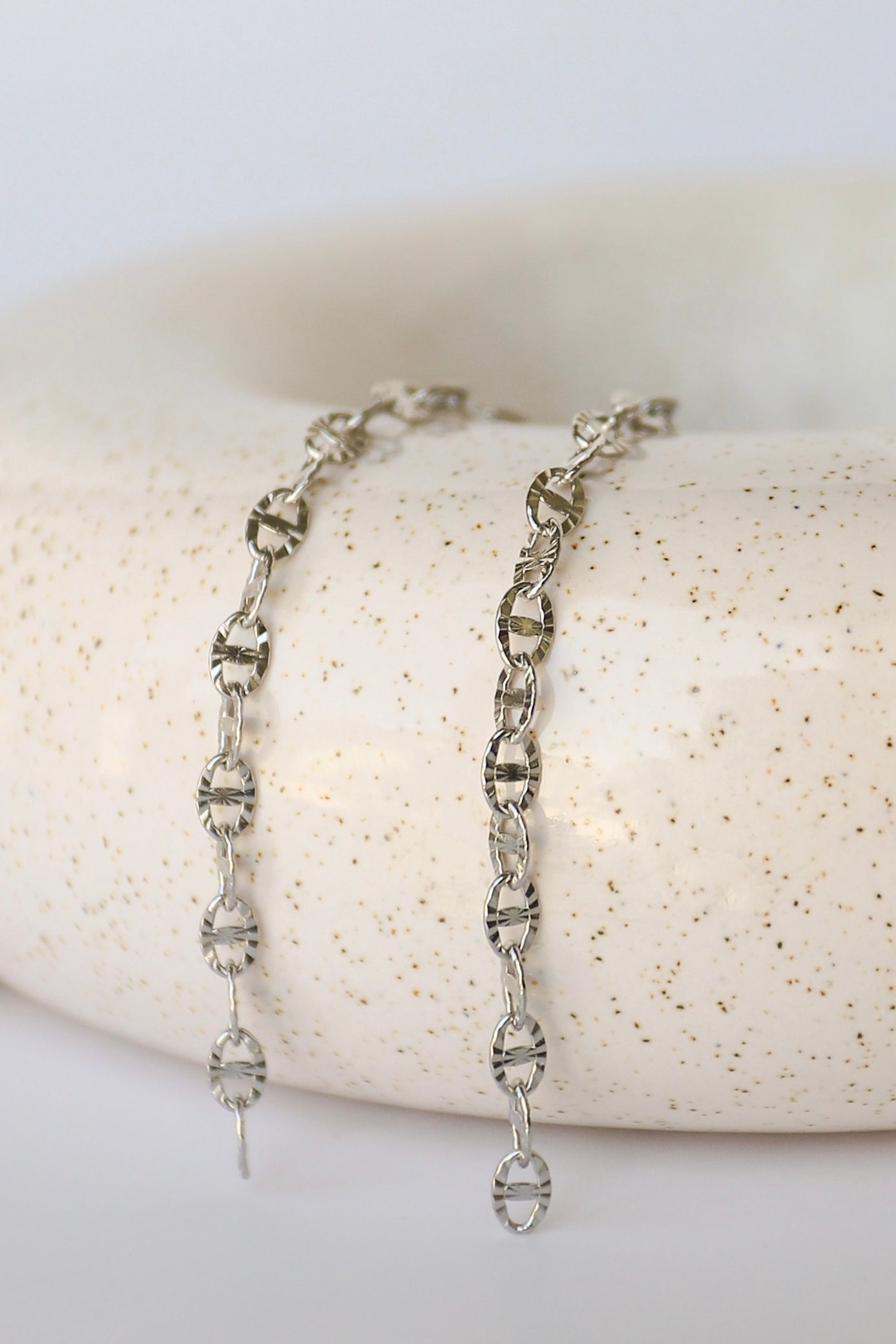 Sunburst Mariner Stainless Steel Chain - 14k PVD Plating