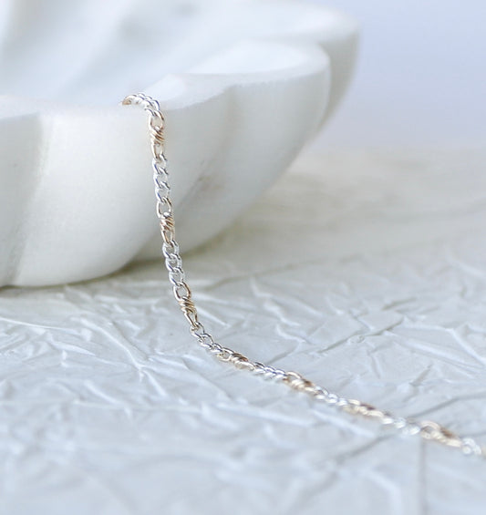 Mixed Metal Papillon Chain