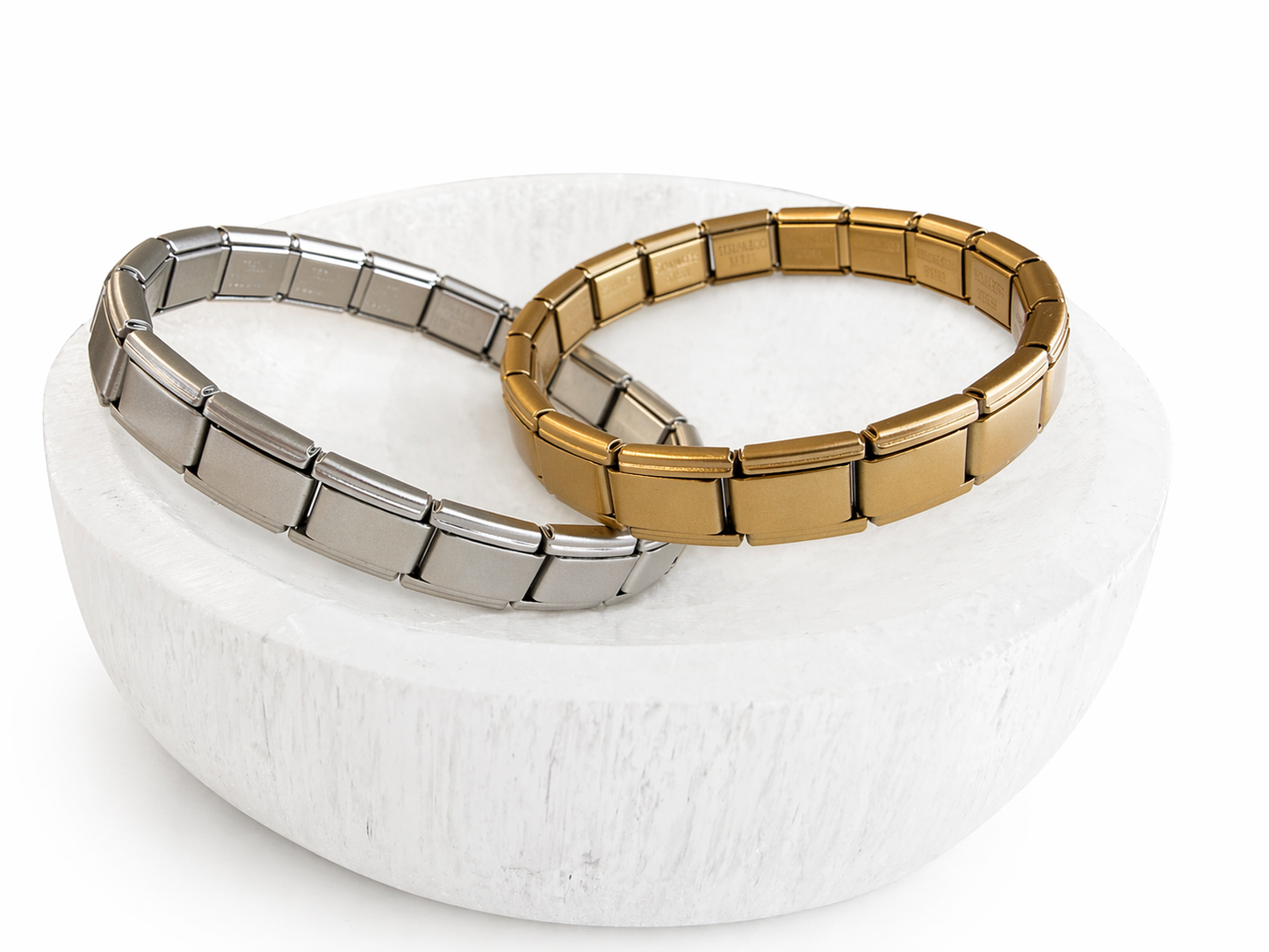 Full Italian Charm Bracelet - MATTE FINISH - DOES NOT MATCH CHARMS