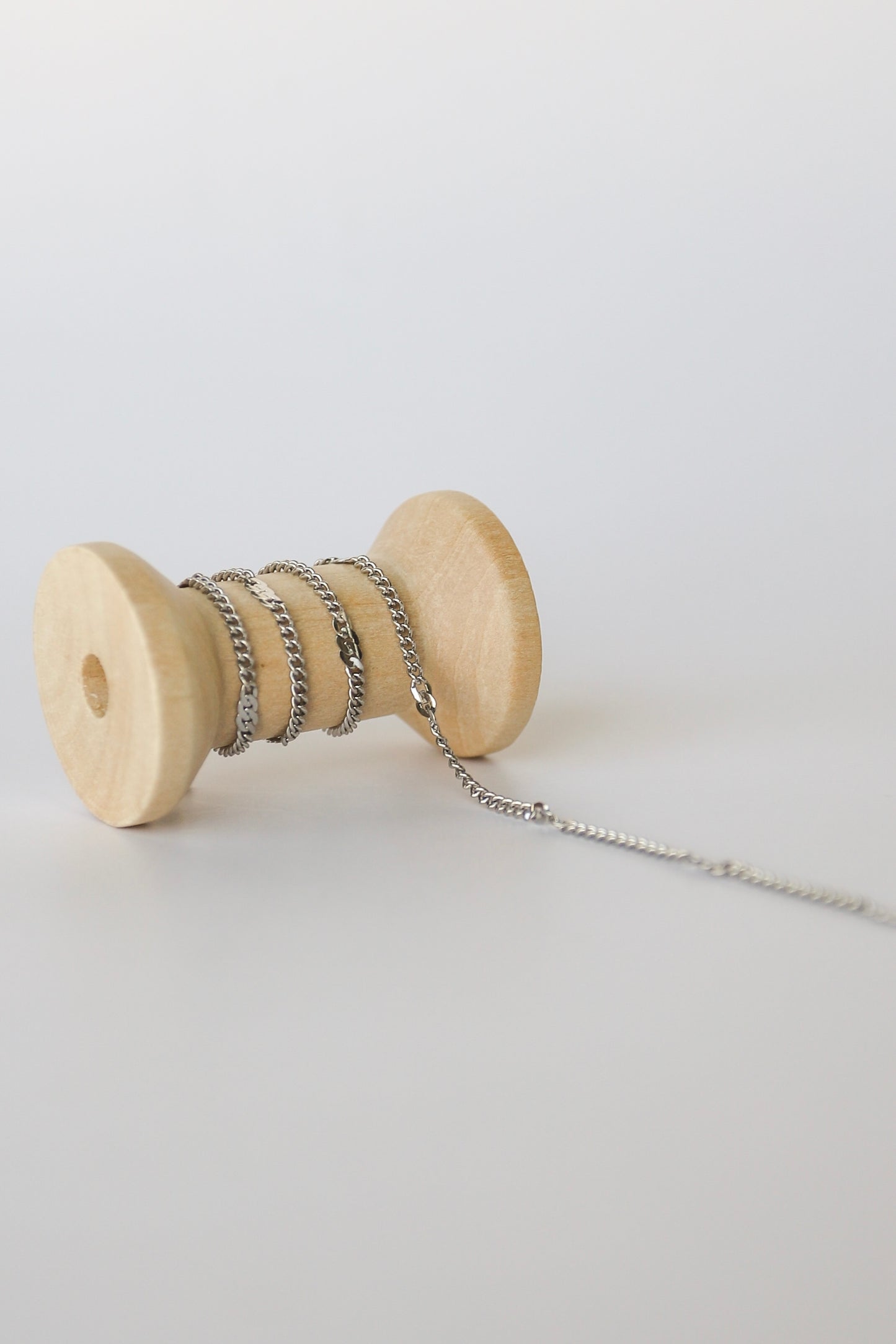Station Curb Stainless Steel Chain - 14k PVD Plating