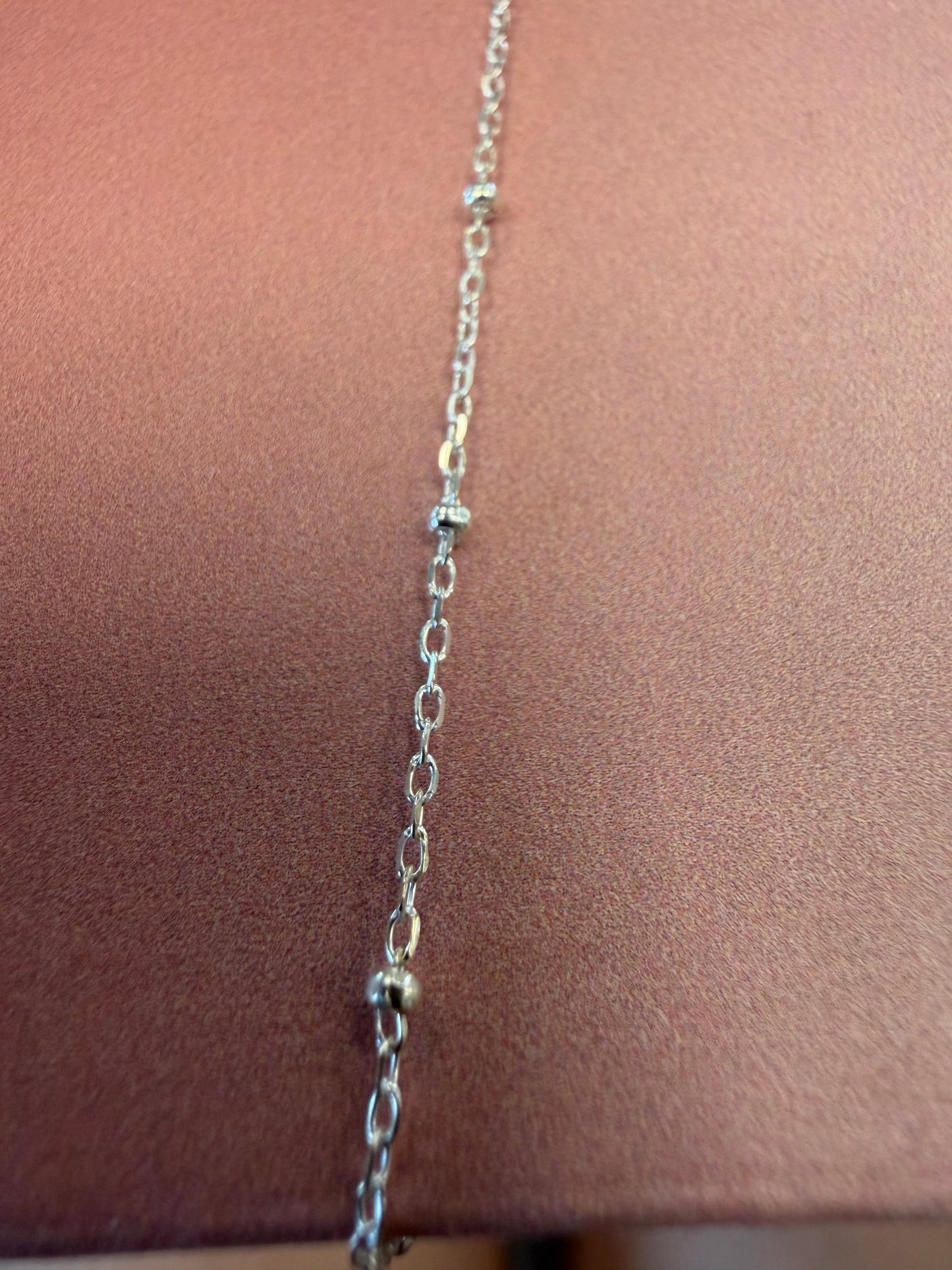 Small Diamond Cut Satellite Chain