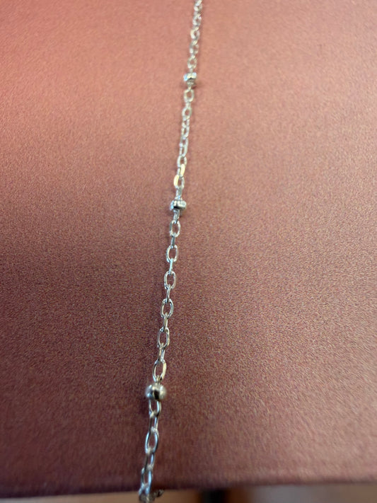 Small Diamond Cut Satellite Chain