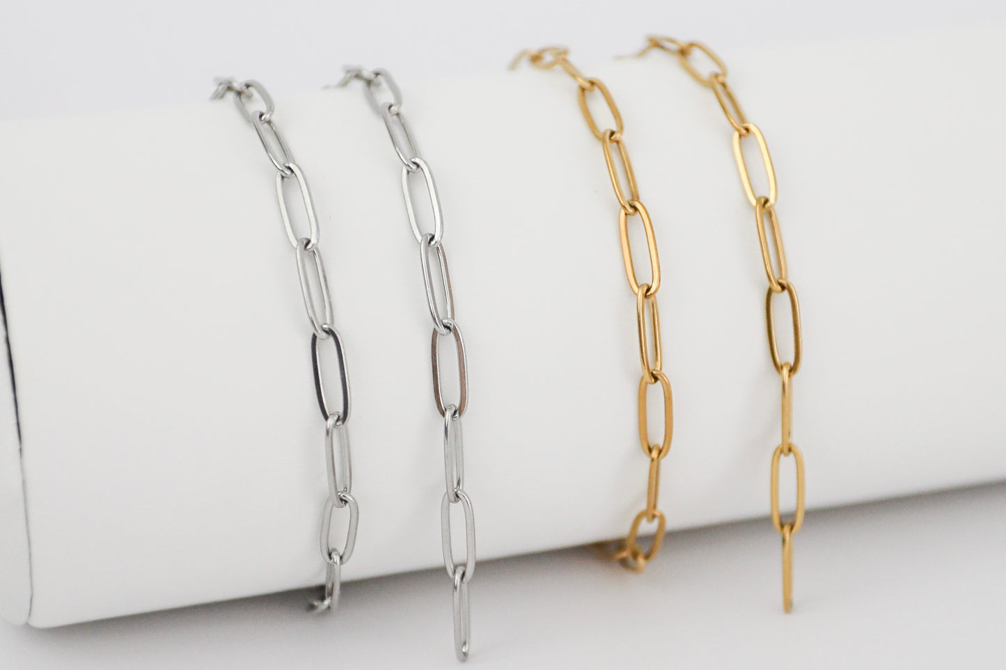 Paperclip Stainless Steel Chain