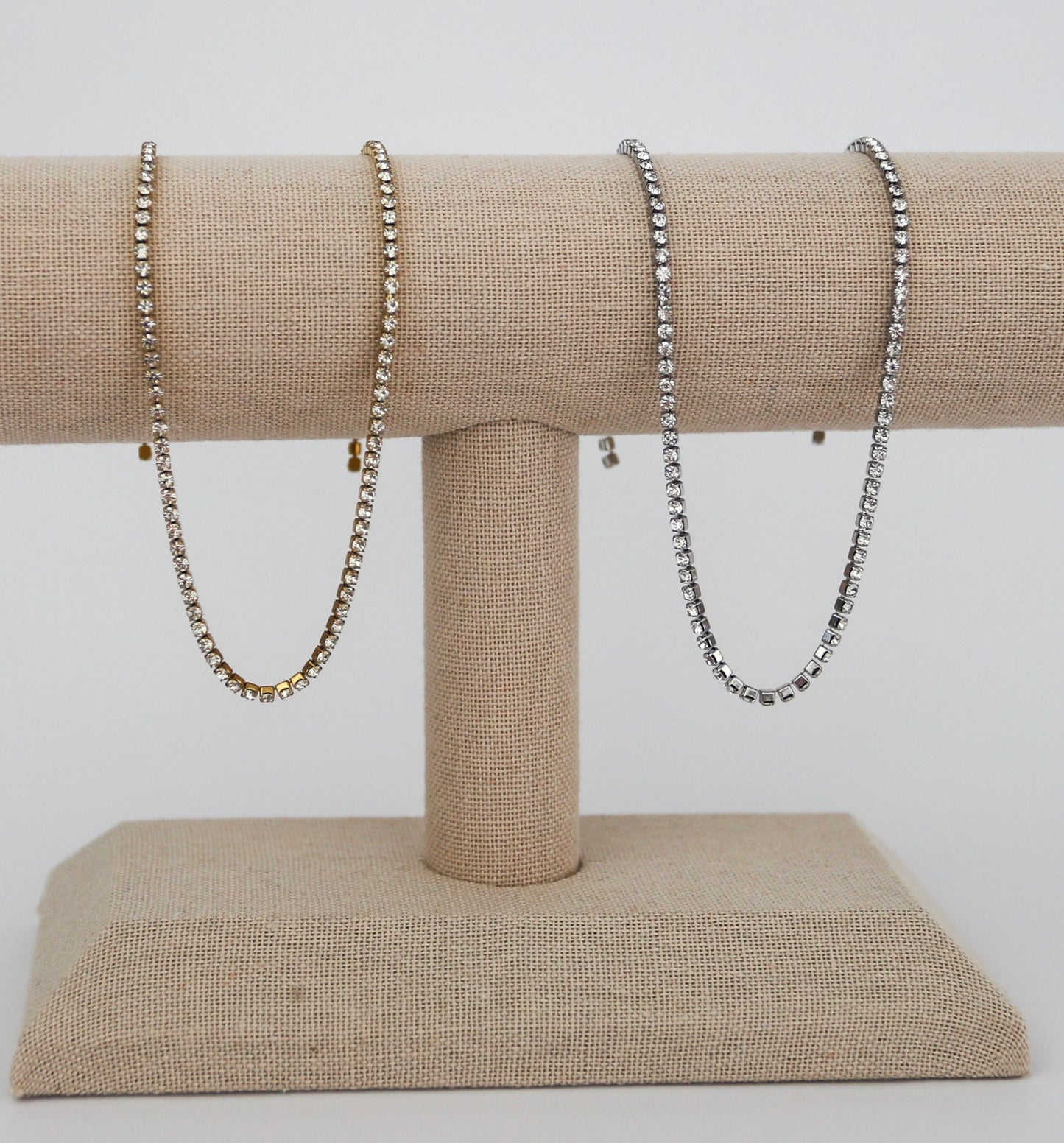 2mm Tennis Stainless Steel Chain - Clear