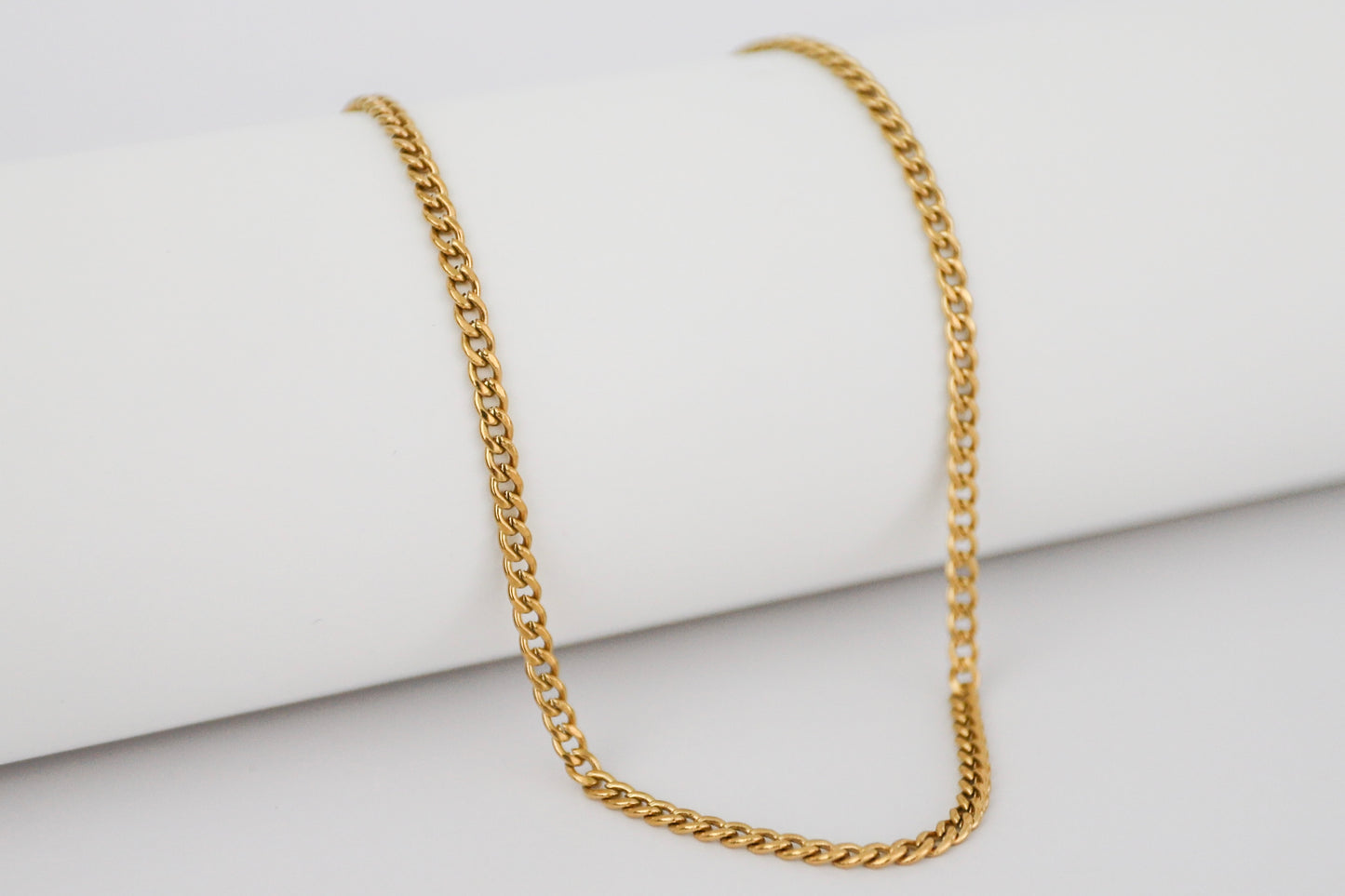 3mm Flat Curb Stainless Steel Chain