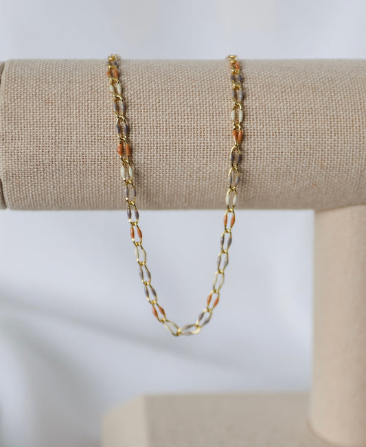 Plated Enamel Chain - Neutral