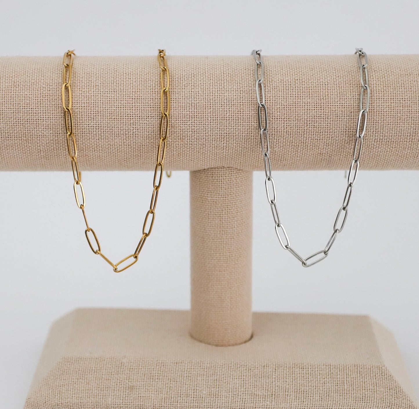 Paperclip Stainless Steel Chain