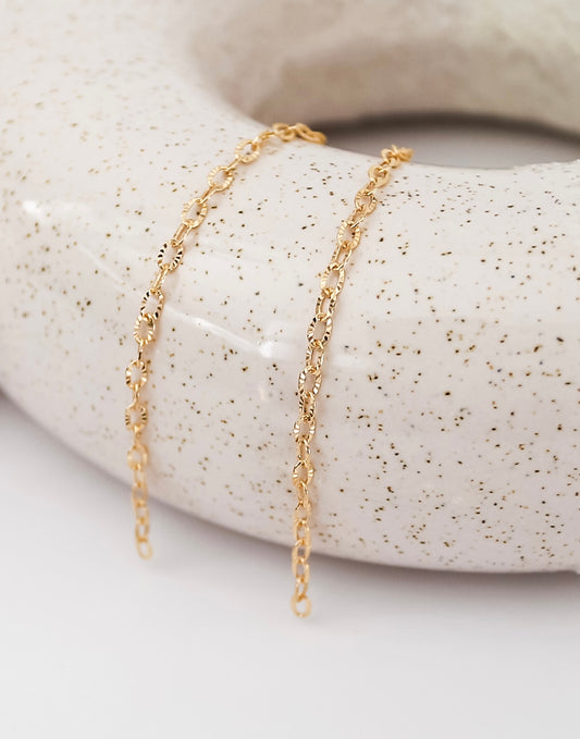 Sunburst Cable Chain