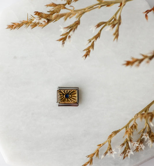 Italian Charm - Evil Eye Sunburst