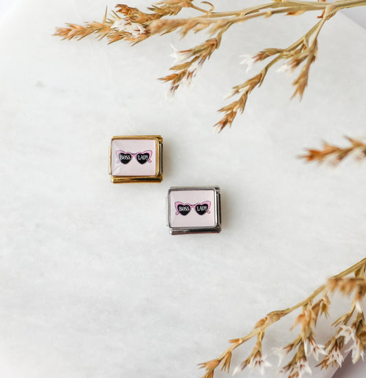 Italian Charm - Boss Lady - Heart Sunglasses