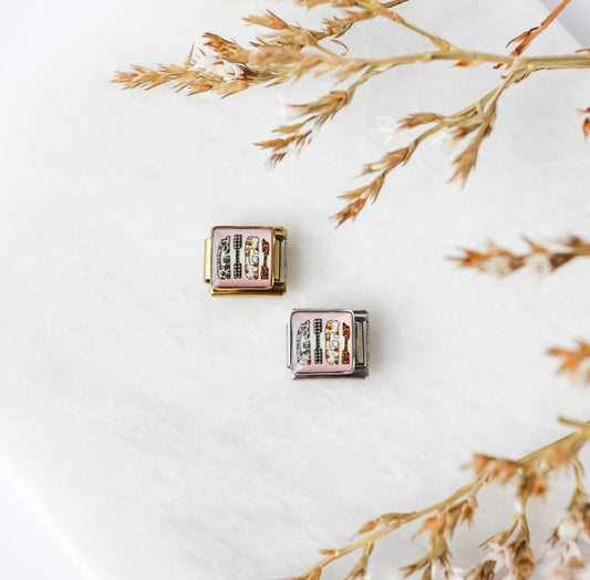 Italian Charm - Gigi - Patchwork Letter