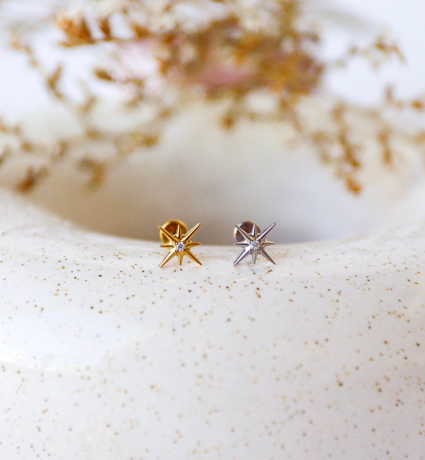 CZ Star Earring