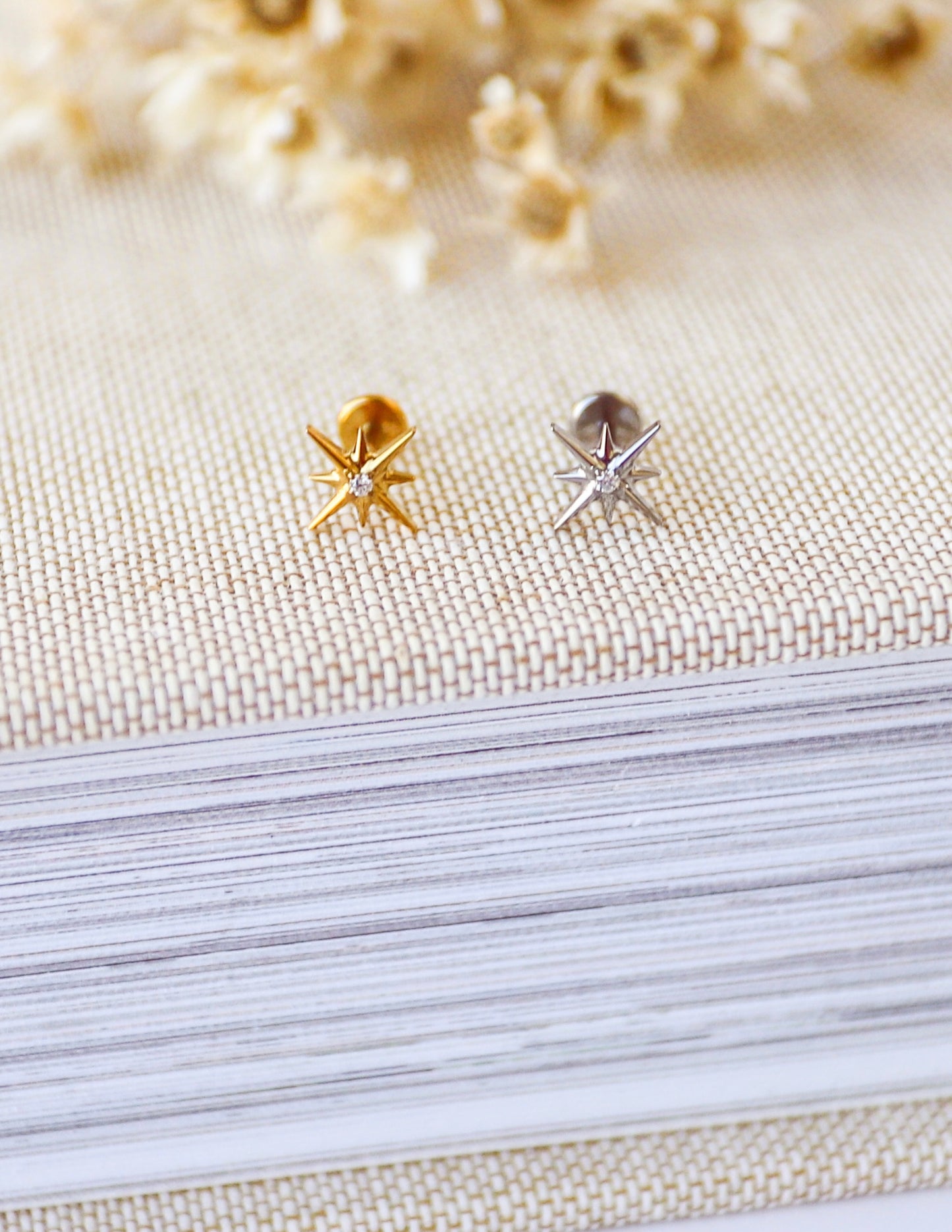 CZ Star Earring