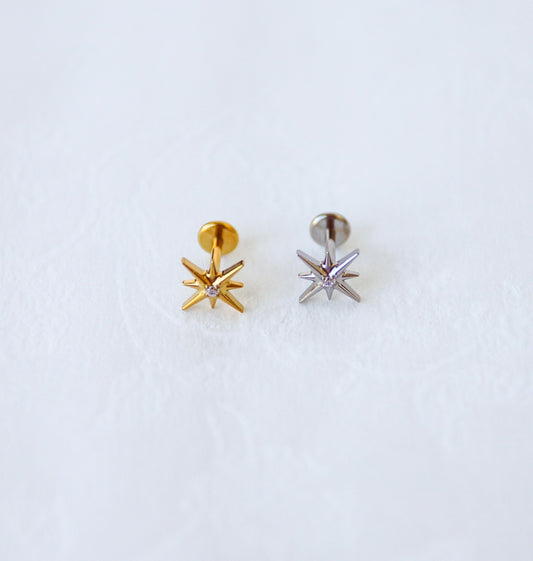 CZ Star Earring