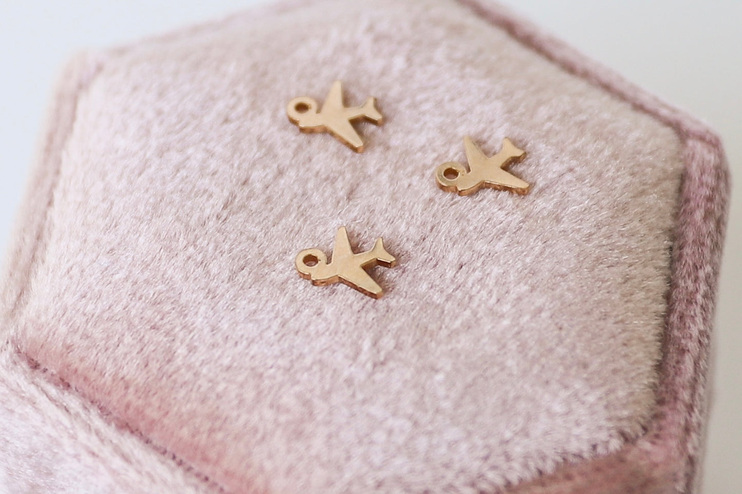 Tiny Airplane Charm