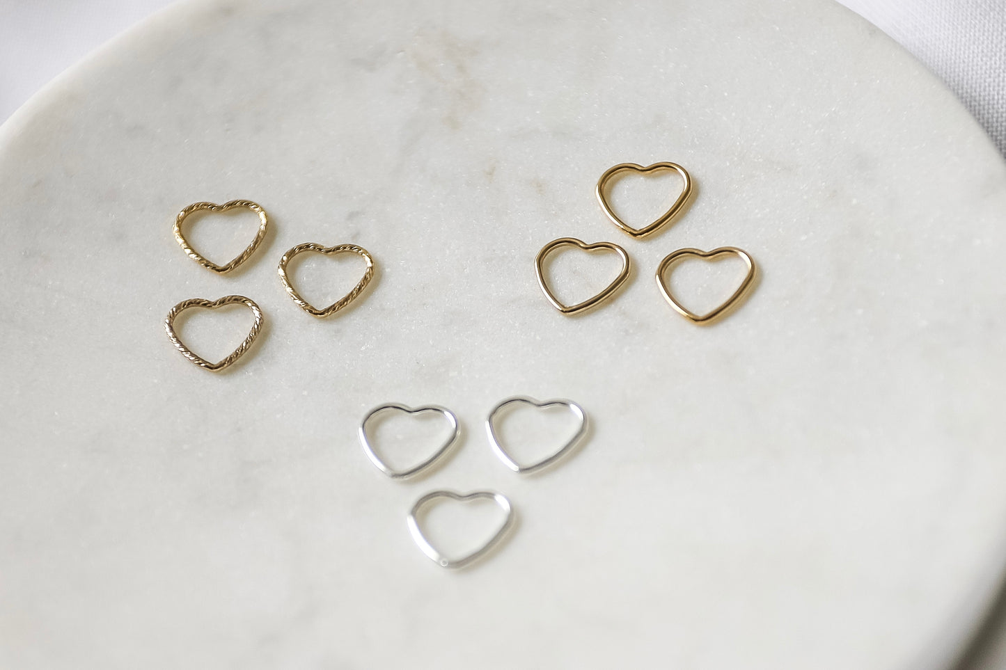 Heart Connectors (Set of 3)