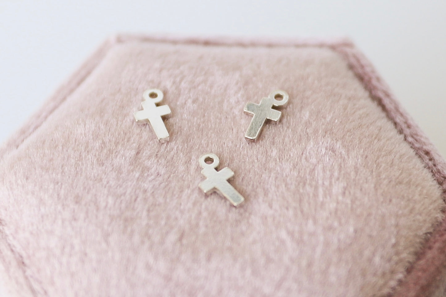 Tiny Cross Charm