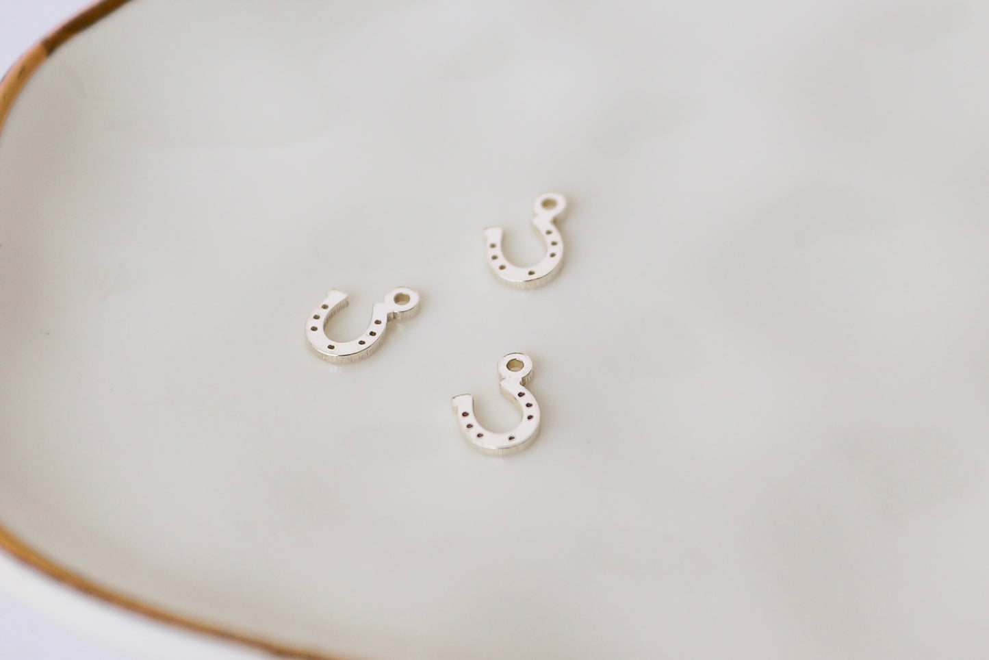 Tiny Horseshoe Charm