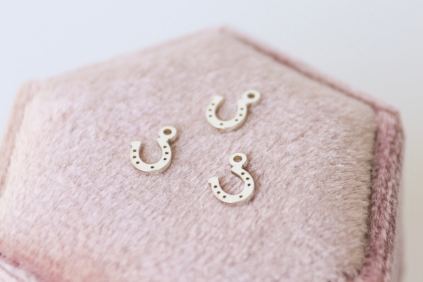Tiny Horseshoe Charm
